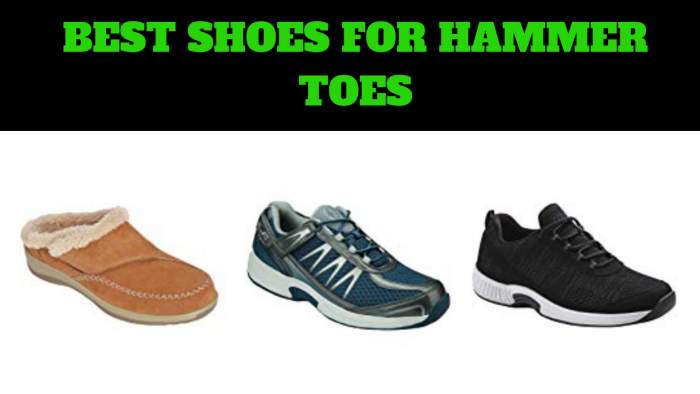 best shoes for hammertoes and bunions