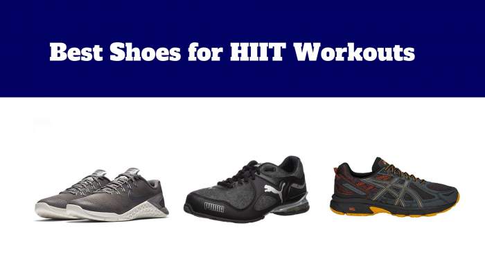 best shoes for high intensity training